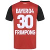 Officiële Voetbalshirt + Korte Broek Bayer 04 Leverkusen Jeremie Frimpong 30 Thuis 2024-25 - Kids